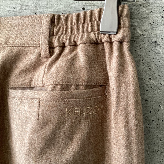 KENZO golf Wool pants with logo embroidery | Vintage.City 古着屋、古着コーデ情報を発信
