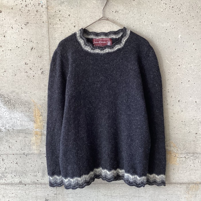Made in Scotland wool knit | Vintage.City 古着屋、古着コーデ情報を発信