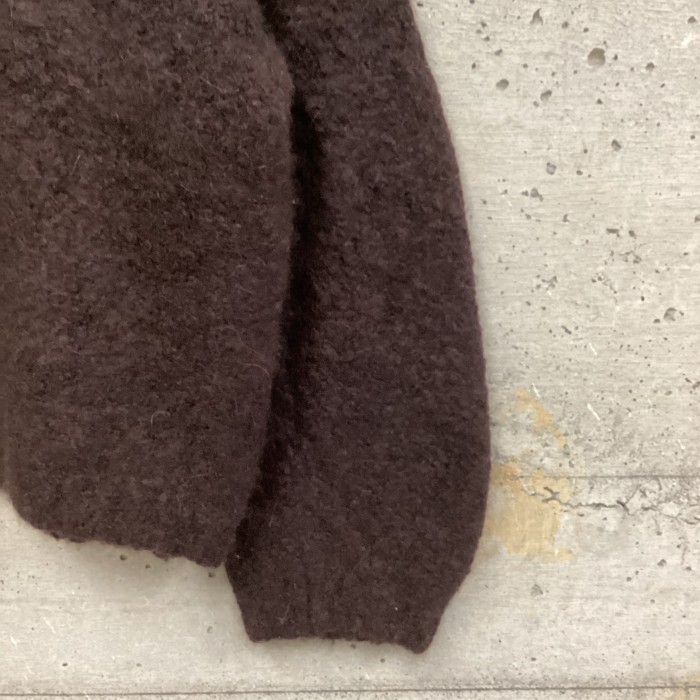 ANAYI brown balloon sleeve knit | Vintage.City 古着屋、古着コーデ情報を発信