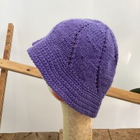purple knit hat | Vintage.City 古着屋、古着コーデ情報を発信