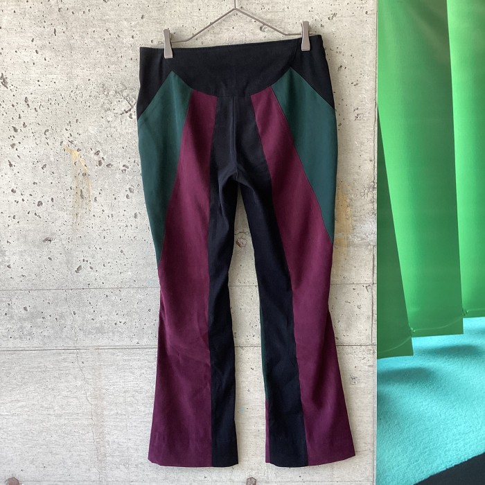 3 color switching flare pants | Vintage.City 빈티지숍, 빈티지 코디 정보