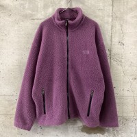 THE NORTH FACE purple zip fleece blouson | Vintage.City 古着屋、古着コーデ情報を発信