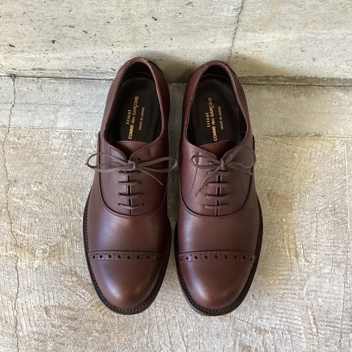 tricot COMME does GARÇONS straight tip leather shoes | Vintage.City Vintage Shops, Vintage Fashion Trends