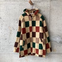 Woolrich Checkered check wool hooded blouson | Vintage.City Vintage Shops, Vintage Fashion Trends