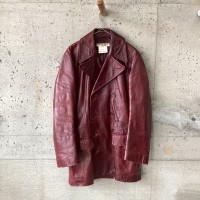 KATHARINE HAMNETT wine red sheepskin coat | Vintage.City 빈티지숍, 빈티지 코디 정보