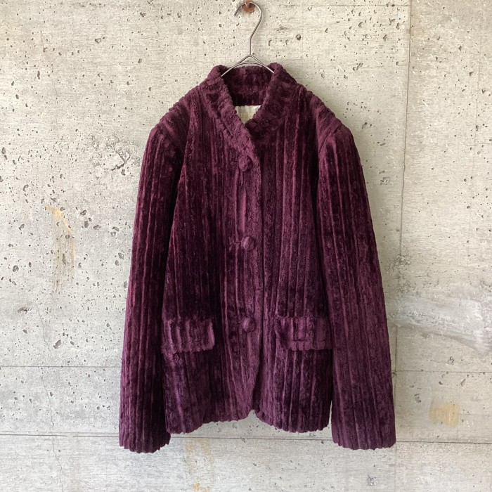 burgundy corduroy jacket | Vintage.City 빈티지숍, 빈티지 코디 정보