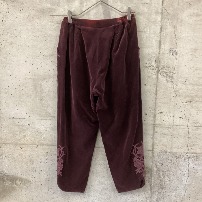 Japan vintage velor pants with lace | Vintage.City Vintage Shops, Vintage Fashion Trends