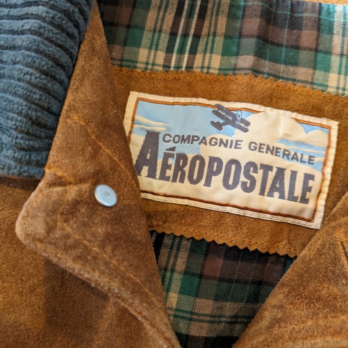90s.aeropostale スウェードジャケット | Vintage.City 古着屋、古着コーデ情報を発信