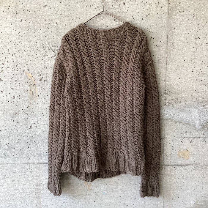ALBERTO INCANUTI Made in Italy camel100％ low gauge knit | Vintage.City 빈티지숍, 빈티지 코디 정보