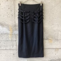 Japan vintage Skirt with lots of belts | Vintage.City 古着屋、古着コーデ情報を発信