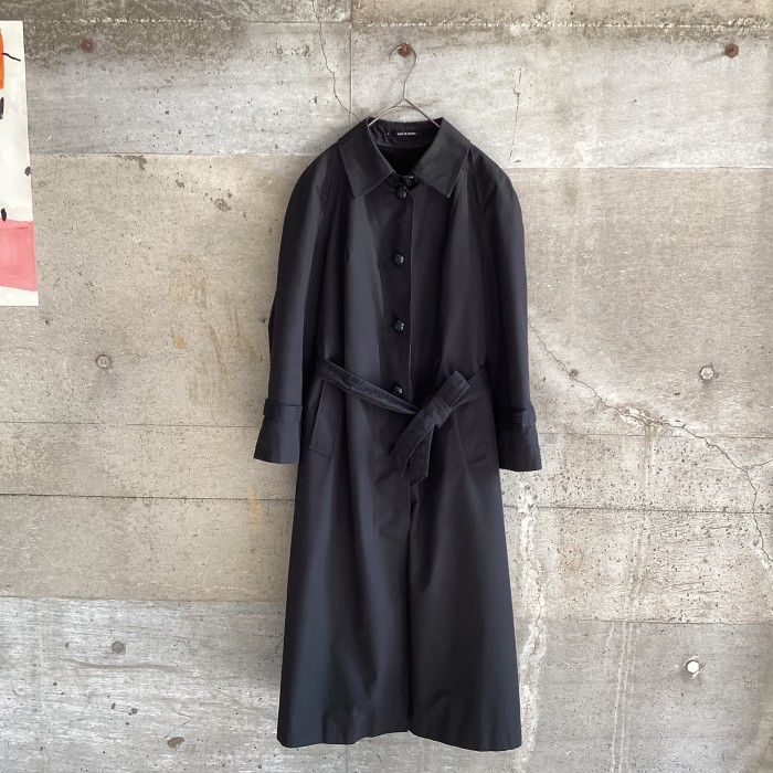 Made in France black coat with liner | Vintage.City 빈티지숍, 빈티지 코디 정보