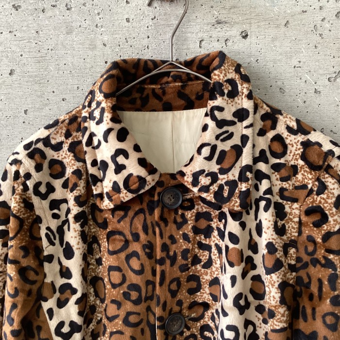 leopard print reversible coat | Vintage.City 古着屋、古着コーデ情報を発信