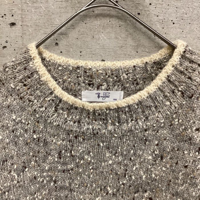 TRUSSARDI Jr border knit | Vintage.City 古着屋、古着コーデ情報を発信