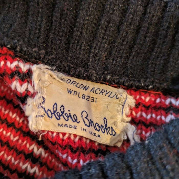 Vintage Bollie Brooks knit | Vintage.City 古着屋、古着コーデ情報を発信
