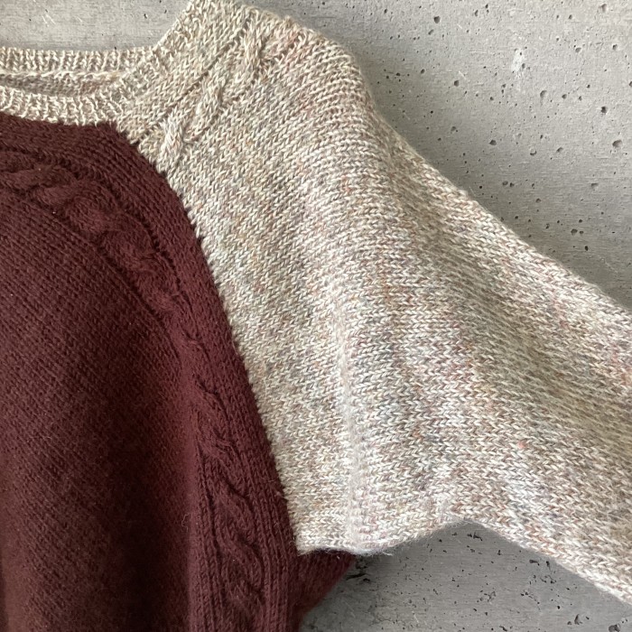 Switched dolman type knit | Vintage.City 古着屋、古着コーデ情報を発信