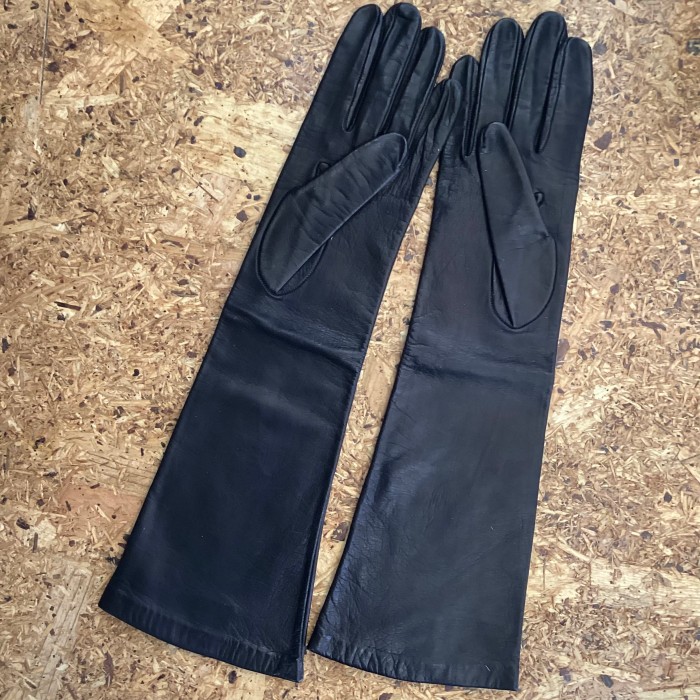 Made in Italy long leather gloves | Vintage.City 古着屋、古着コーデ情報を発信
