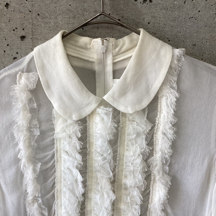 COMME des GARÇONS COMME des GARÇONS made in france lace blouse | Vintage.City 古着屋、古着コーデ情報を発信