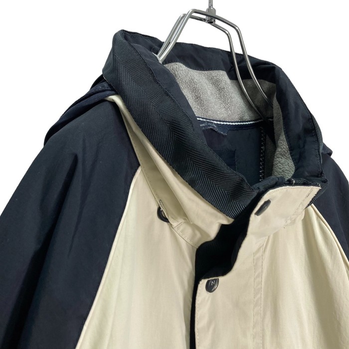 NAUTICA 00s zip-up bi-color sailing jacket | Vintage.City 古着屋、古着コーデ情報を発信