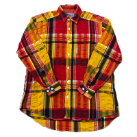 【Budweiser】90's Plaide Shirts 90年代 バドワイザー チェックシャツ s-244 | Vintage.City 古着屋、古着コーデ情報を発信