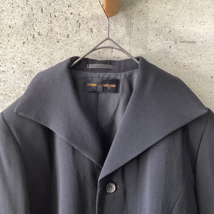 COMME des GARCONS 80‘s black jacket | Vintage.City 빈티지숍, 빈티지 코디 정보