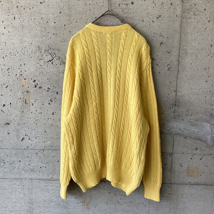 roberto collina made in italy yellow knit cardigan | Vintage.City 古着屋、古着コーデ情報を発信