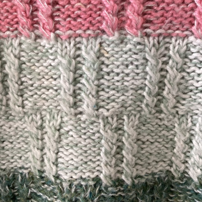 Low gauge border knit | Vintage.City 古着屋、古着コーデ情報を発信