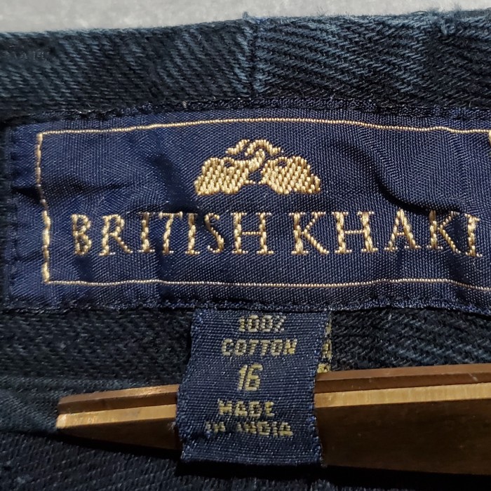British khakiブリティッシュカーキ黒ブラックデニムジーンズパンツ古着 | Vintage.City 古着屋、古着コーデ情報を発信