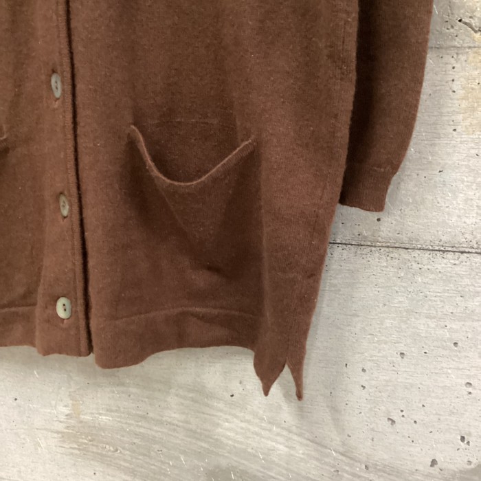 BARRIE cashmere long knit cardigan | Vintage.City 古着屋、古着コーデ情報を発信
