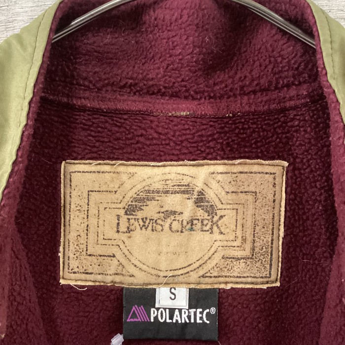 LEWIS CREEK Made in USA POLARTEC fleece vest | Vintage.City 빈티지숍, 빈티지 코디 정보