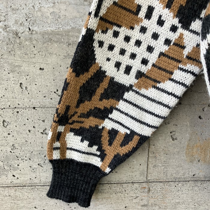 patterned knit | Vintage.City 古着屋、古着コーデ情報を発信