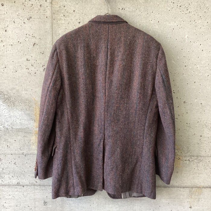 Harris Tweed wool jacket | Vintage.City 古着屋、古着コーデ情報を発信