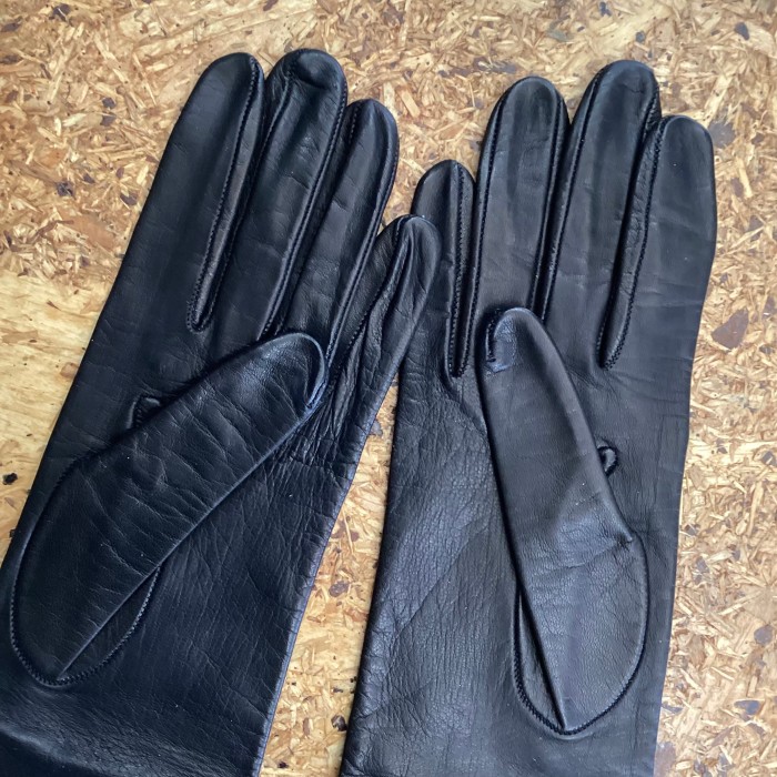 Made in Italy long leather gloves | Vintage.City 빈티지숍, 빈티지 코디 정보