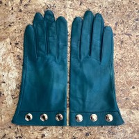 green leather gloves | Vintage.City 빈티지숍, 빈티지 코디 정보