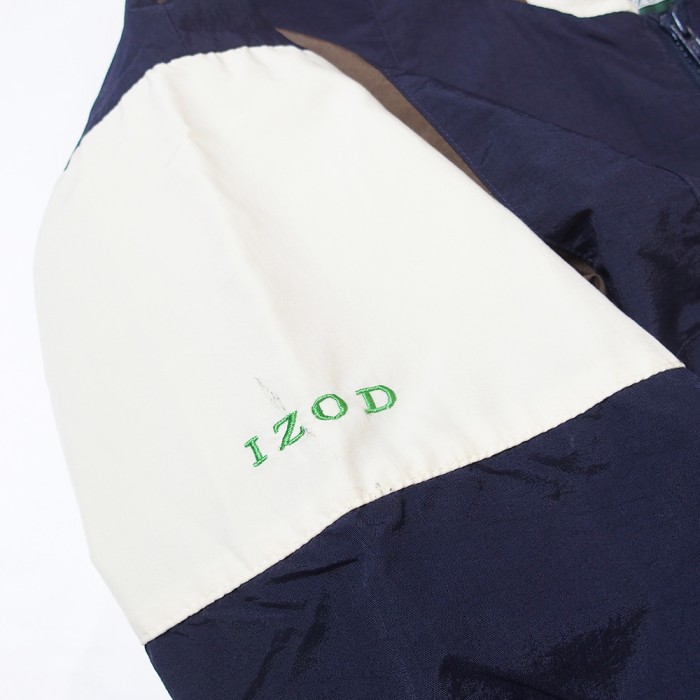 90's IZOD NYLON JACKET アイゾッド ナイロンジャケット フルジップジャケット | Vintage.City 古着屋、古着コーデ情報を発信