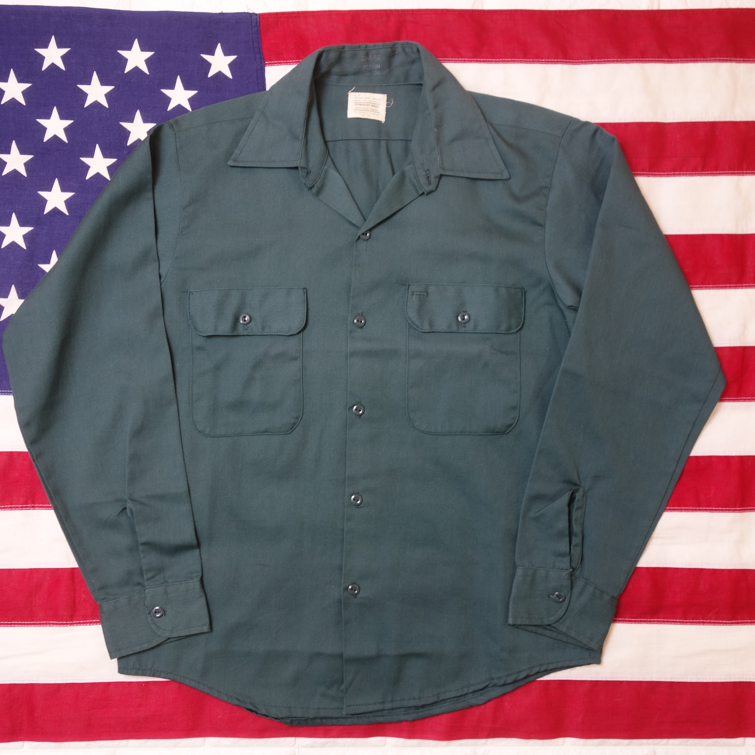 50's USAF FLYING HEAVY A-1A Shirt Jacket アメリカ 空軍 シャツ