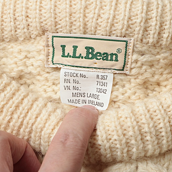 80-90s L.L.Bean エルエルビーン アランニット ウール セーター 古着 used | Vintage.City 古着屋、古着コーデ情報を発信