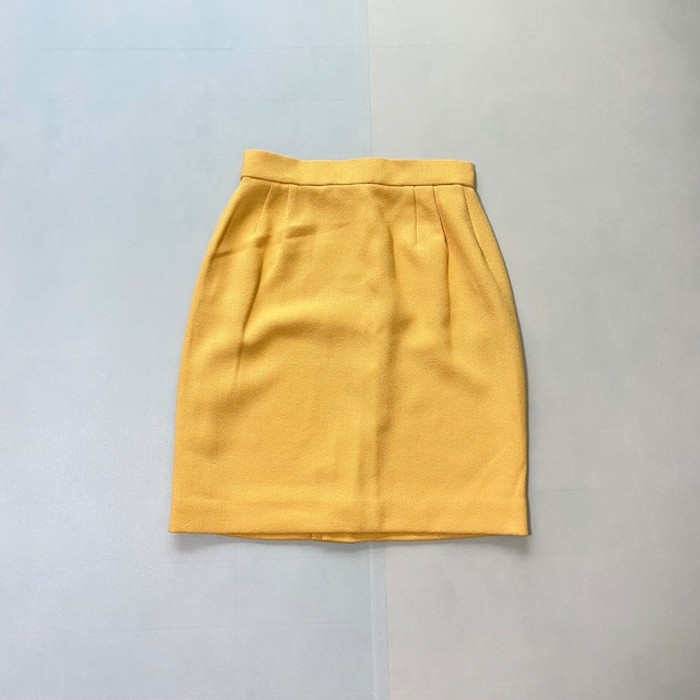 yellow pencil skirt【Japan】 | Vintage.City 빈티지숍, 빈티지 코디 정보