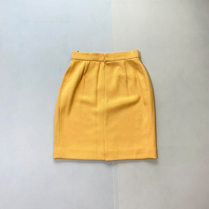 yellow pencil skirt【Japan】 | Vintage.City 古着屋、古着コーデ情報を発信