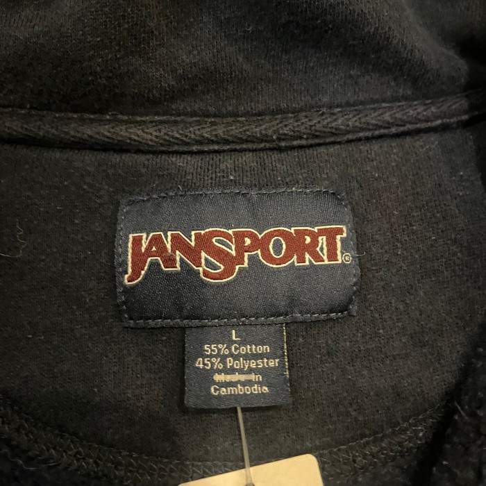 JANSPORT half zip cotton sweat | Vintage.City 古着屋、古着コーデ情報を発信