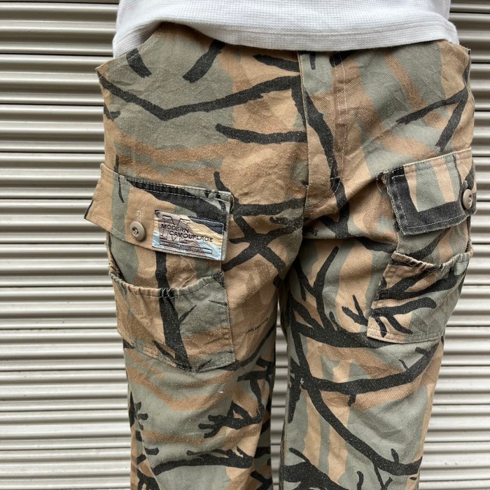 希少 80s USA製 MODERN CAMOUFLAGE プレデターカモ 迷彩