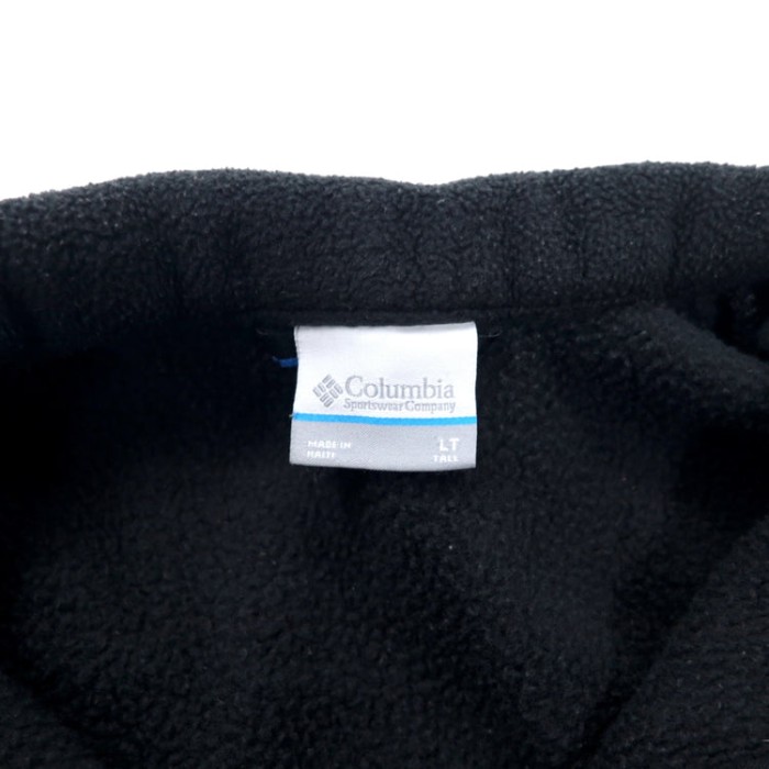 Columbia フルジップ フリースジャケット LT ブラック ポリエステル ワンポイントロゴ刺繍 WS3220 | Vintage.City 古着屋、古着コーデ情報を発信