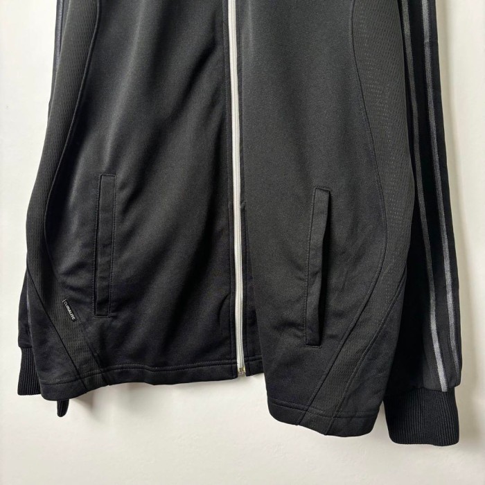 00s adidas スリーライン ロゴ刺繍 トラックジャケット L S1602 | Vintage.City 古着屋、古着コーデ情報を発信