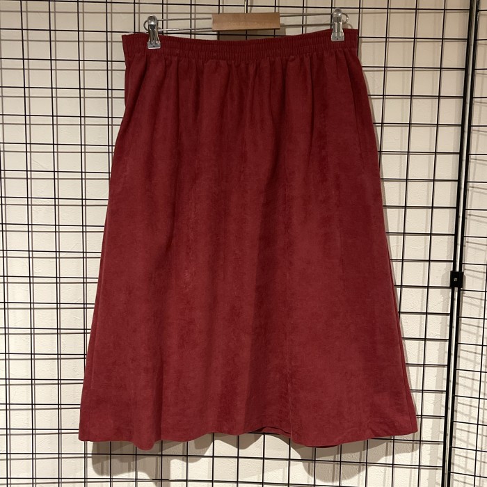 Le Domor  USA製　フェイクスエード　スカート　C714 | Vintage.City 빈티지숍, 빈티지 코디 정보