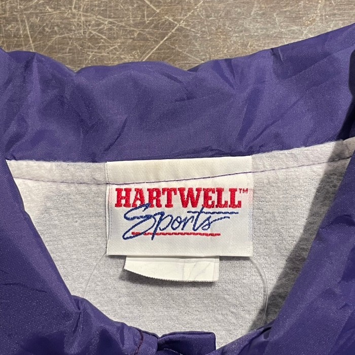 80s-90s HARTWELL ハートウェル　ナイロン　コーチジャケット　パープル　C715 | Vintage.City 古着屋、古着コーデ情報を発信