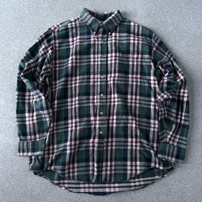 80s~90s USA製 L.L.Bean エルエルビーン チェックシャツ