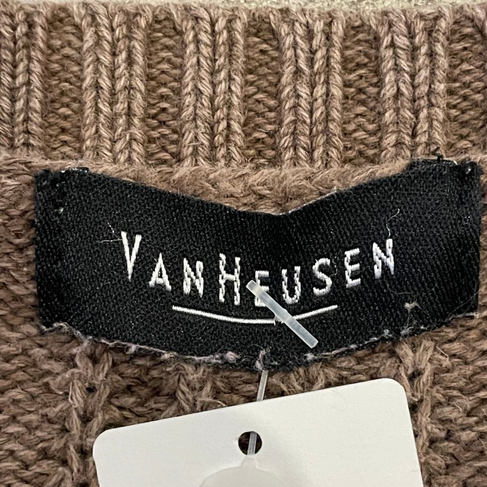 VAN HEUSEN cotton design knit | Vintage.City 古着屋、古着コーデ情報を発信