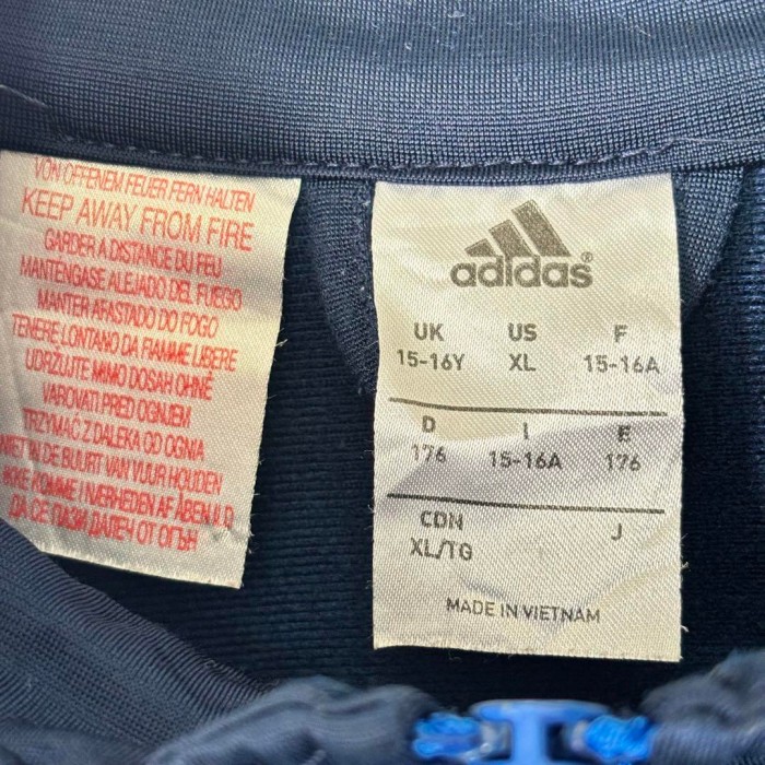 adidas 3本ライン スリーライン トラックジャケット M相当 S1602 | Vintage.City 古着屋、古着コーデ情報を発信