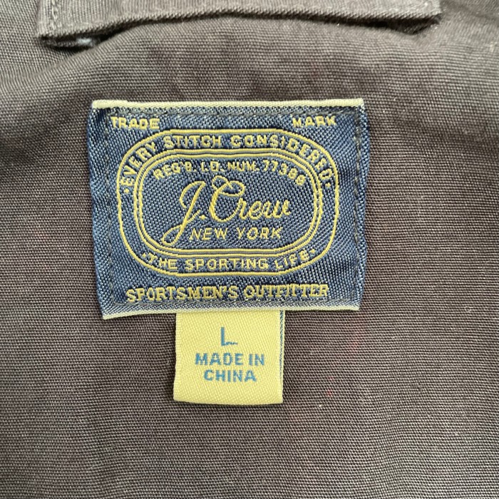 J.CREW/ジェイクルー コットンジップジャケット スイングトップ 古着 fc-1512 | Vintage.City 古着屋、古着コーデ情報を発信