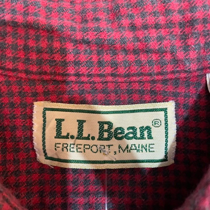 70~80s L.L.Bean check flannel shirt（Made in USA） | Vintage.City 古着屋、古着コーデ情報を発信