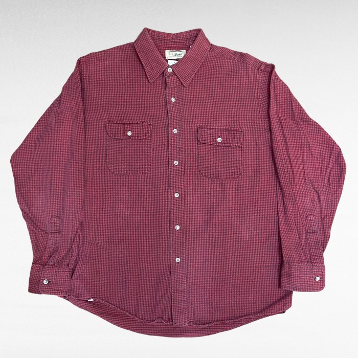 70~80s L.L.Bean check flannel shirt（Made in USA） | Vintage.City 빈티지숍, 빈티지 코디 정보